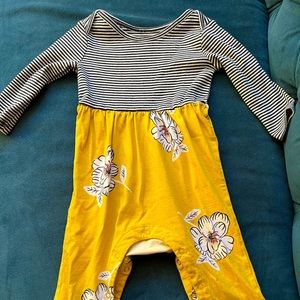 Tea Collection Print Mix Baby Romper, Size 9-12 months